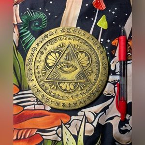 NEW! Egyptian Script Incense Burner